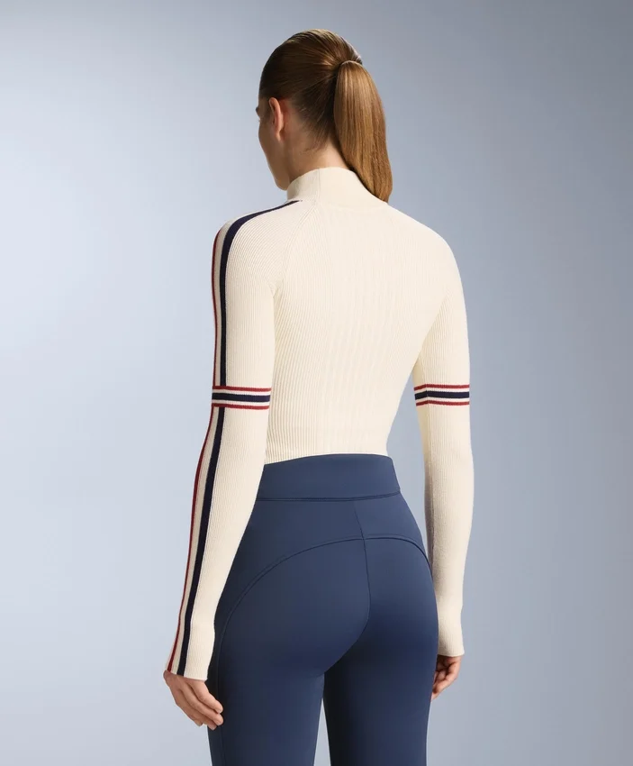 Thermal Base Layer Knit T-Shirt with Contrast Details Thermal Base Layer Knit T-Shirt with Contrast Details