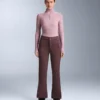 Thermal Base Layer Rib Knit T-Shirt with Peak Thermal Base Layer Rib Knit T-Shirt with Peak