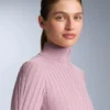 Thermal Base Layer Rib Knit T-Shirt with Peak Thermal Base Layer Rib Knit T-Shirt with Peak