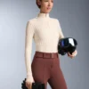 Thermal Base Layer Rib Knit T-Shirt with Peak Thermal Base Layer Rib Knit T-Shirt with Peak