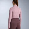 Thermal Base Layer Rib Knit T-Shirt with Peak Thermal Base Layer Rib Knit T-Shirt with Peak
