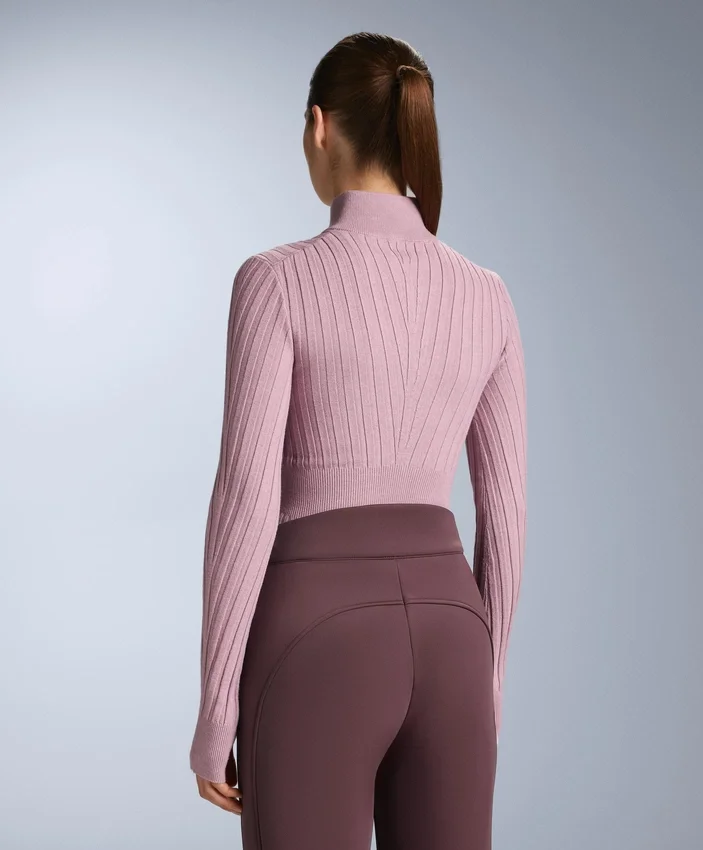 Thermal Base Layer Rib Knit T-Shirt with Peak Thermal Base Layer Rib Knit T-Shirt with Peak