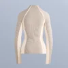 Thermal Base Layer T-Shirt with Contrast Rib Knit Thermal Base Layer T-Shirt with Contrast Rib Knit