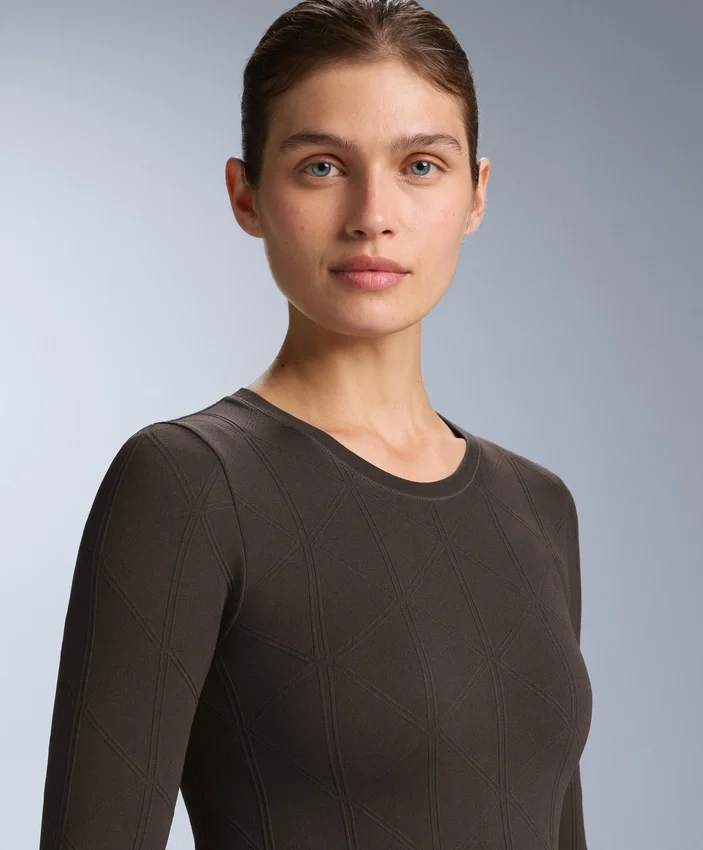 Thermal Seamless Jacquard Base Layer T-Shirt Thermal Seamless Jacquard Base Layer T-Shirt