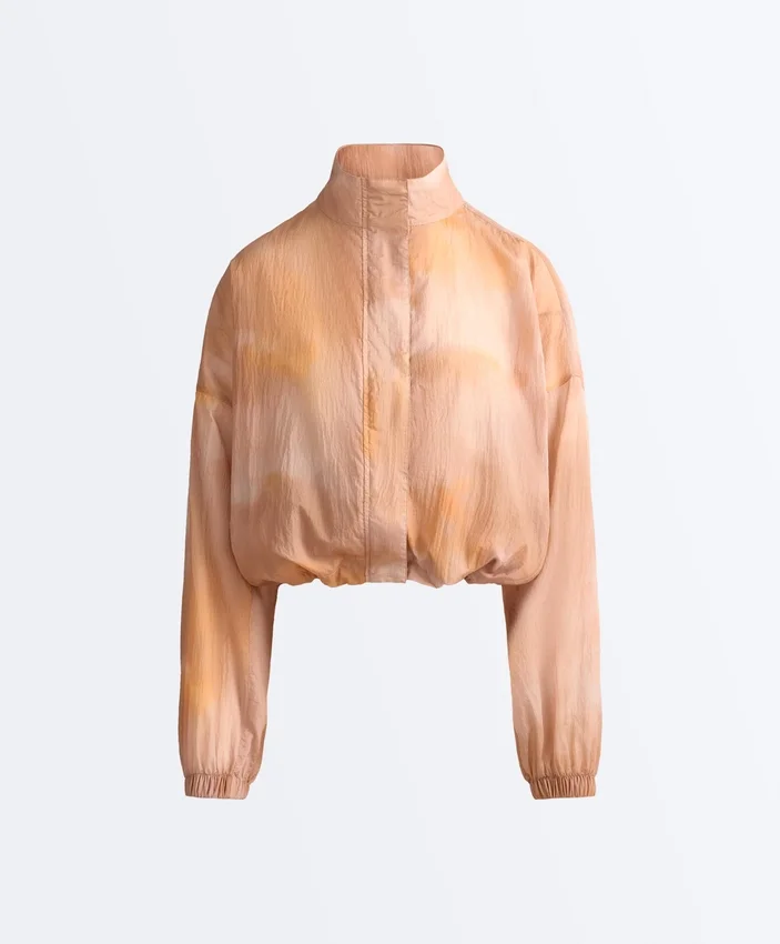 Tie-Dye Print Track Jacket Tie-Dye Print Track Jacket