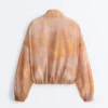 Tie-Dye Print Track Jacket Tie-Dye Print Track Jacket