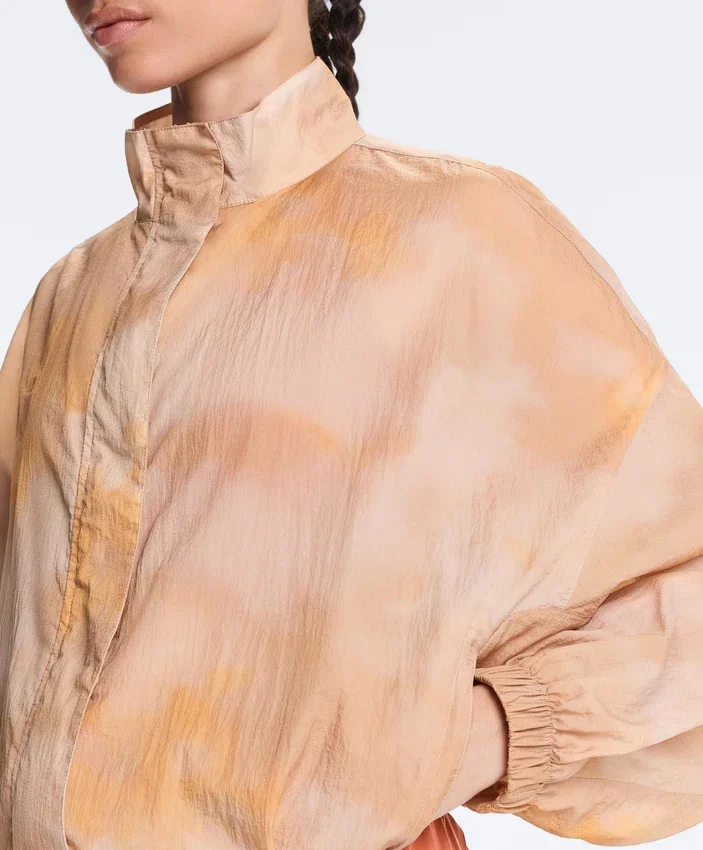 Tie-Dye Print Track Jacket Tie-Dye Print Track Jacket