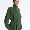 Tweill Utility Jacket with Belt Tweill Utility Jacket with Belt