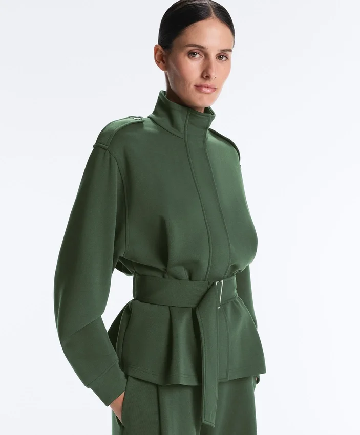 Tweill Utility Jacket with Belt Tweill Utility Jacket with Belt