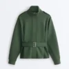 Tweill Utility Jacket with Belt Tweill Utility Jacket with Belt