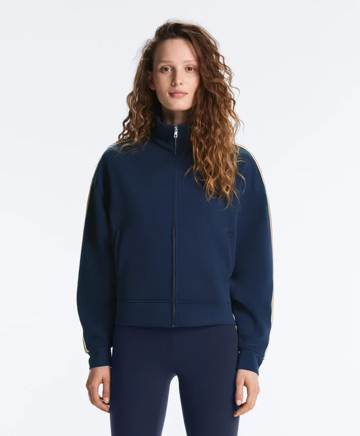 Twill Jacket with Side Stripe Twill Jacket with Side Stripe