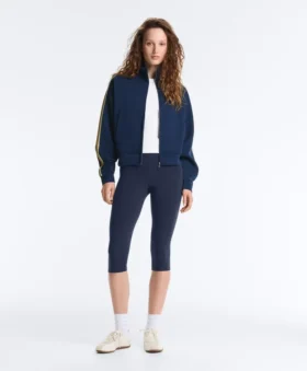 Twill Jacket with Side Stripe