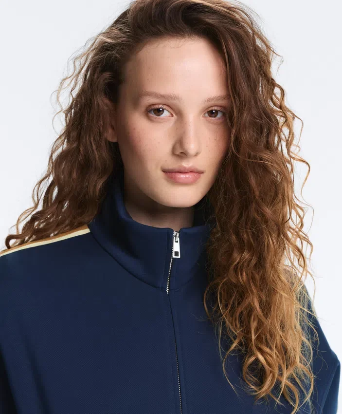 Twill Jacket with Side Stripe Twill Jacket with Side Stripe