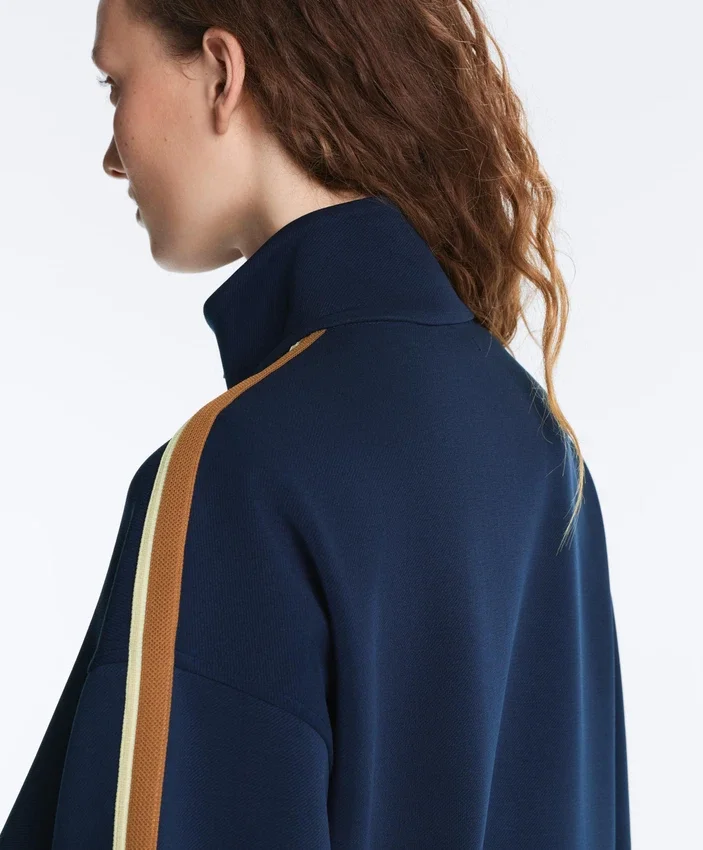 Twill Jacket with Side Stripe Twill Jacket with Side Stripe