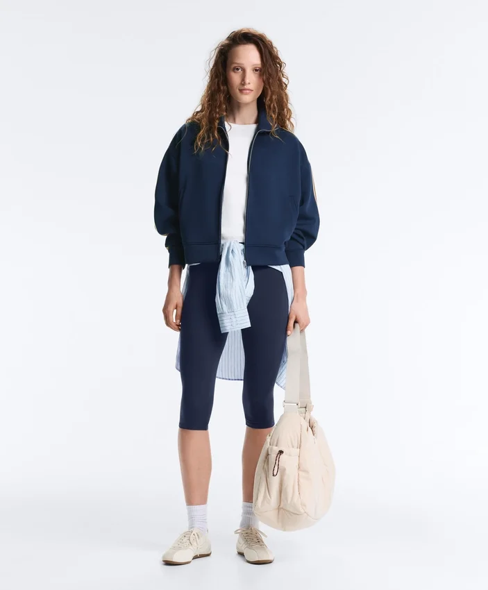 Twill Jacket with Side Stripe Twill Jacket with Side Stripe