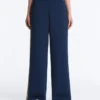 Twill Straight-Leg Trousers with Side Tape Twill Straight-Leg Trousers with Side Tape