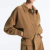 Twill Utility Jacket with Belt Twill Utility Jacket with Belt