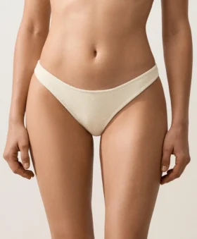 U-Cut Crinkle Brazilian Bikini Briefs