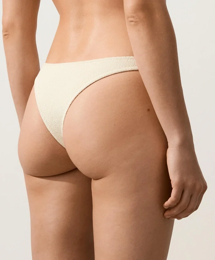 U-Cut Crinkle Brazilian Bikini Briefs U-Cut Crinkle Brazilian Bikini Briefs
