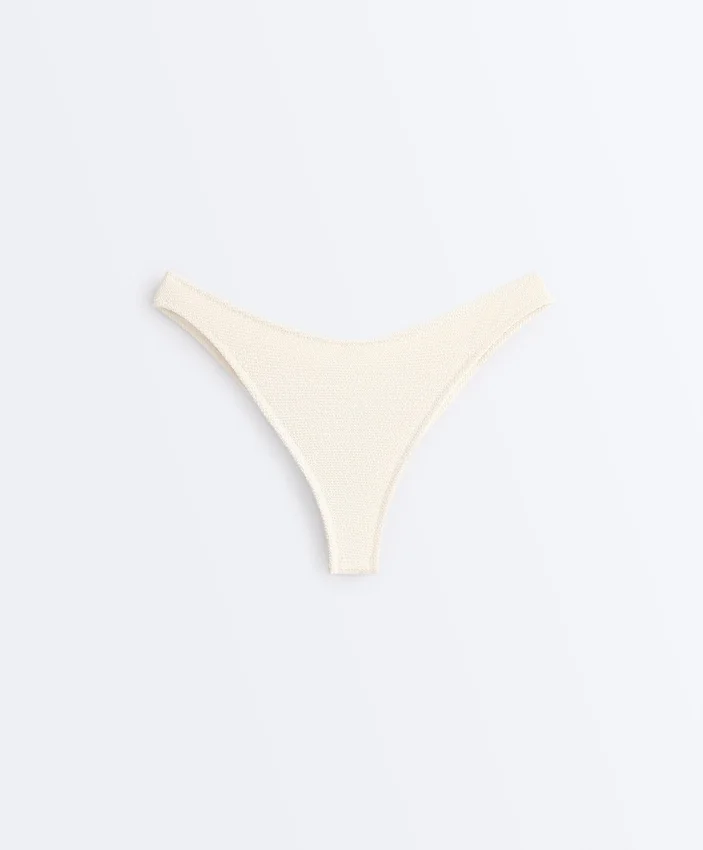 U-Cut Crinkle Brazilian Bikini Briefs U-Cut Crinkle Brazilian Bikini Briefs