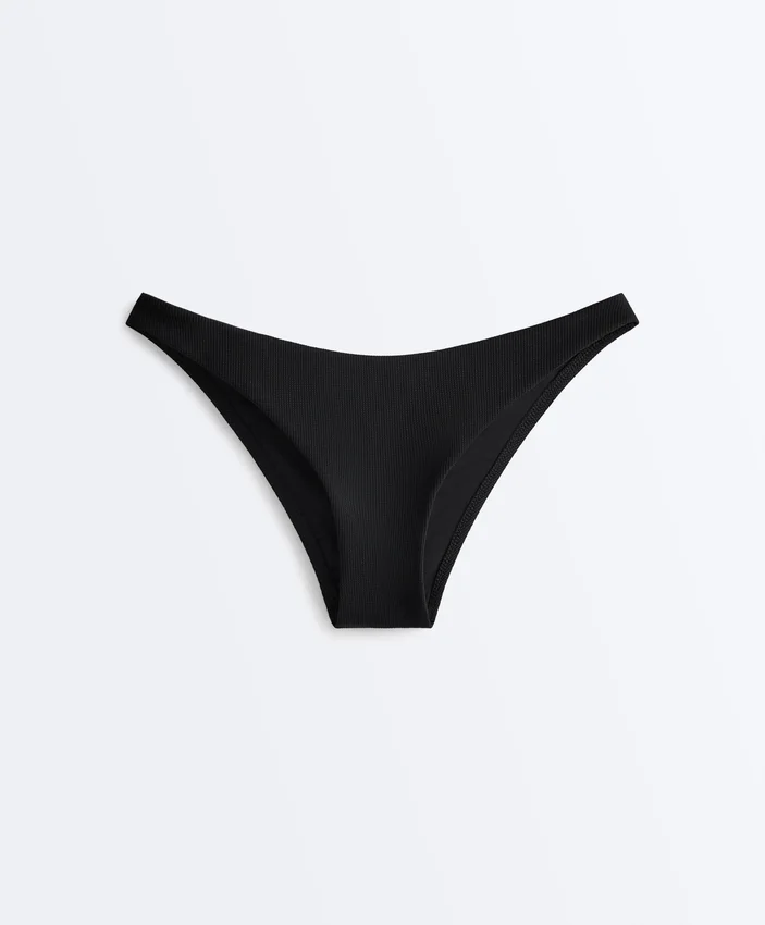 U-Cut Piqué Medium-Coverage Bikini Bottoms U-Cut Piqué Medium-Coverage Bikini Bottoms