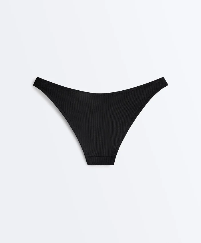 U-Cut Piqué Medium-Coverage Bikini Bottoms U-Cut Piqué Medium-Coverage Bikini Bottoms