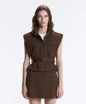 Utility Piqué Gilet with Cotton Belt Utility Piqué Gilet with Cotton Belt