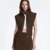 Utility Piqué Gilet with Cotton Belt Utility Piqué Gilet with Cotton Belt