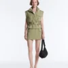 Utility Piqué Gilet with Cotton Belt Utility Piqué Gilet with Cotton Belt