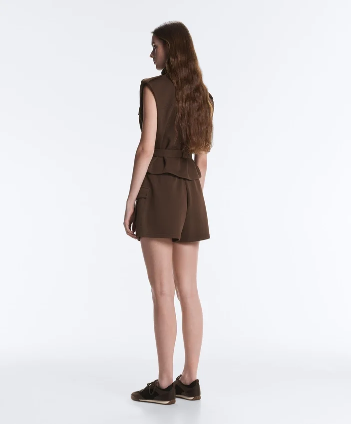 Utility Piqué Gilet with Cotton Belt Utility Piqué Gilet with Cotton Belt