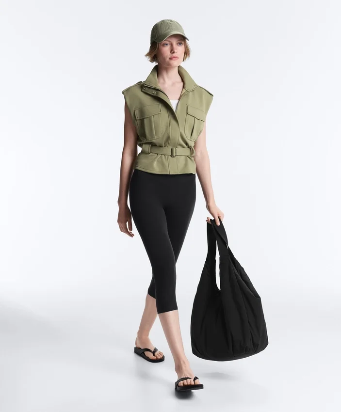 Utility Piqué Gilet with Cotton Belt Utility Piqué Gilet with Cotton Belt