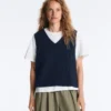 V-Neck Knit Vest V-Neck Knit Vest