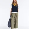 V-Neck Knit Vest V-Neck Knit Vest