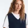 V-Neck Knit Vest V-Neck Knit Vest