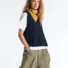 V-Neck Knit Vest V-Neck Knit Vest