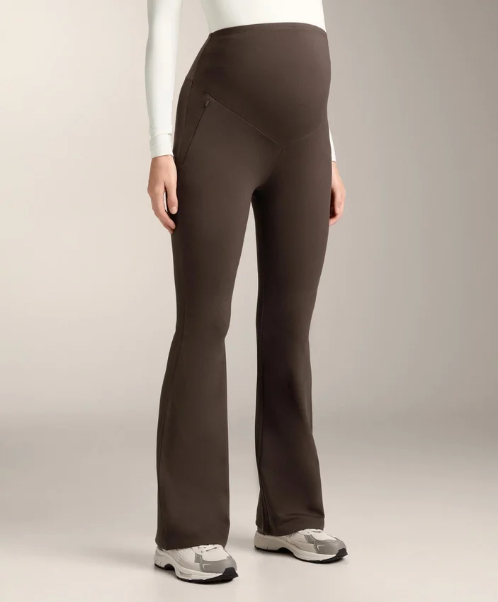 Warm Flare Maternity Trousers Warm Flare Maternity Trousers