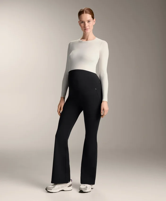 Warm Flare Maternity Trousers Warm Flare Maternity Trousers