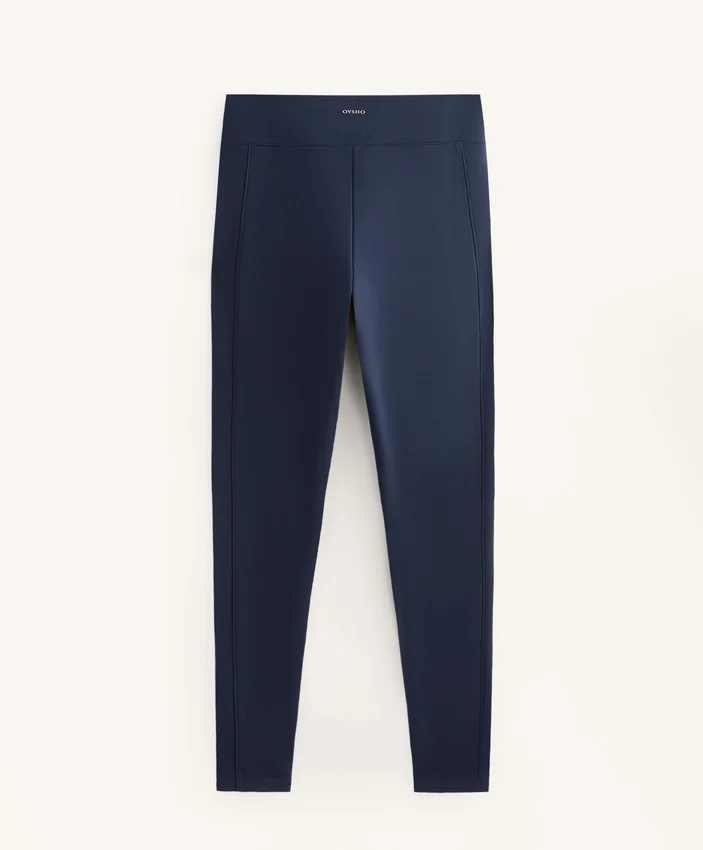 Warm High-Rise Ankle-Length Leggings with Pockets 70 Cm Warm High-Rise Ankle-Length Leggings with Pockets 70 Cm
