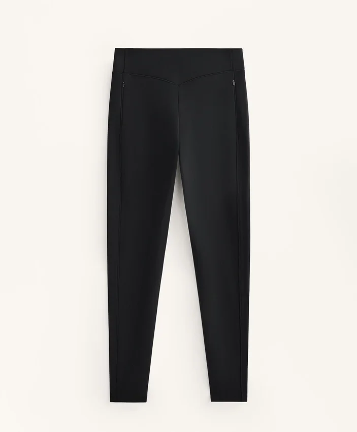 Warm High-Rise Ankle-Length Leggings with Pockets 70 Cm Warm High-Rise Ankle-Length Leggings with Pockets 70 Cm