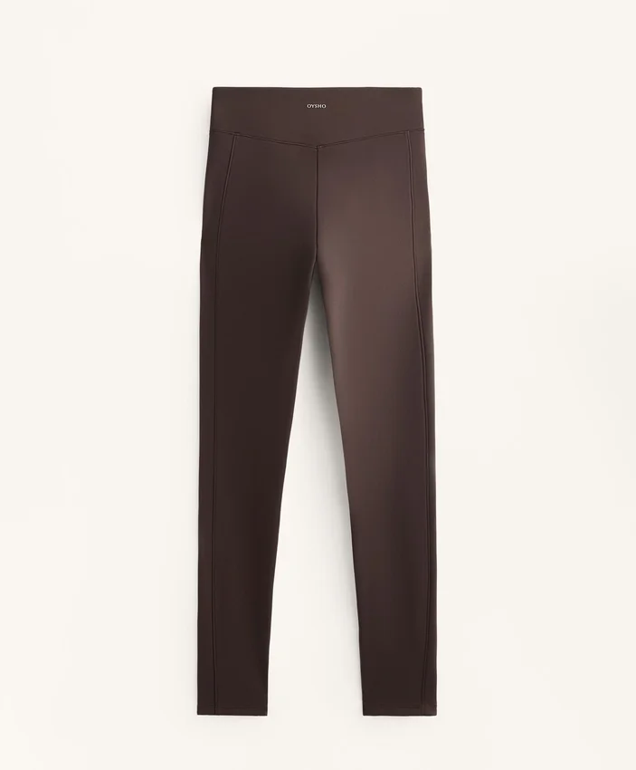 Warm High-Rise Ankle-Length Leggings with Pockets 70 Cm Warm High-Rise Ankle-Length Leggings with Pockets 70 Cm