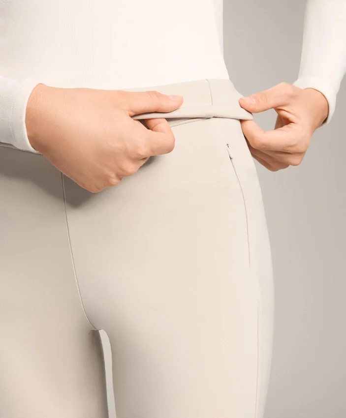 Warm High-Rise Ankle-Length Leggings with Pockets 70 Cm Warm High-Rise Ankle-Length Leggings with Pockets 70 Cm