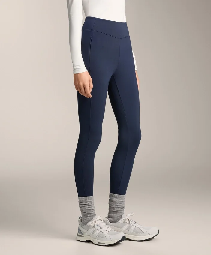 Warm High-Rise Ankle-Length Leggings with Pockets 70 Cm Warm High-Rise Ankle-Length Leggings with Pockets 70 Cm