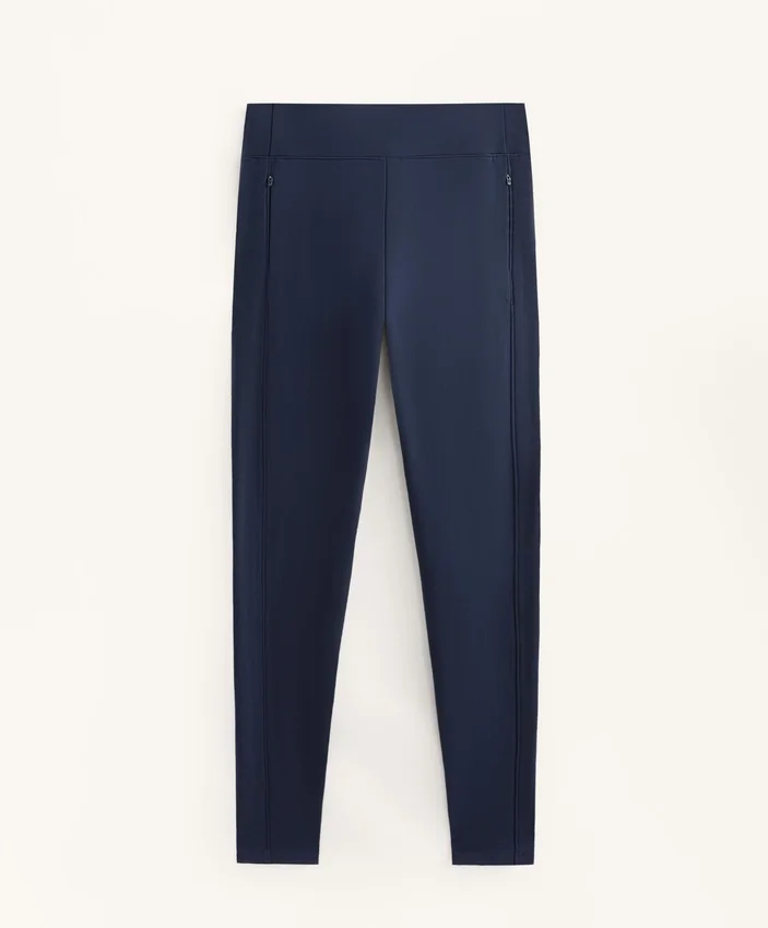 Warm High-Rise Ankle-Length Leggings with Pockets 70 Cm Warm High-Rise Ankle-Length Leggings with Pockets 70 Cm
