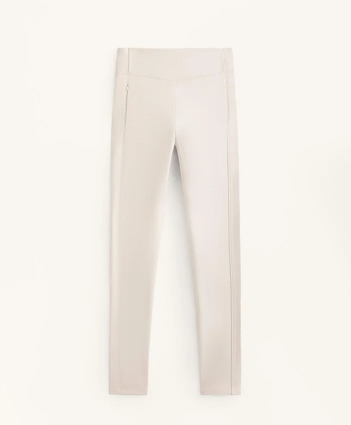 Warm High-Rise Ankle-Length Leggings with Pockets 70 Cm Warm High-Rise Ankle-Length Leggings with Pockets 70 Cm