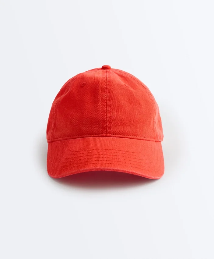 Washed-Effect 100% Cotton Cap Washed-Effect 100% Cotton Cap