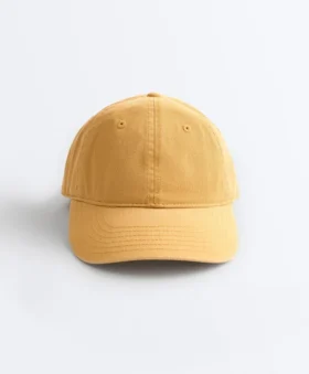 Washed-Effect 100% Cotton Cap
