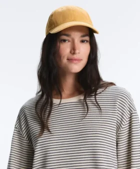 Washed-Effect 100% Cotton Cap