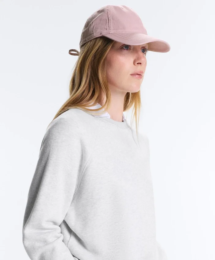 Washed-Effect 100% Cotton Cap with Tie Washed-Effect 100% Cotton Cap with Tie