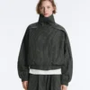 Water-Repellent Checked Nylon Track Jacket Water-Repellent Checked Nylon Track Jacket