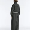 Water-Repellent Checked Nylon Track Jacket Water-Repellent Checked Nylon Track Jacket